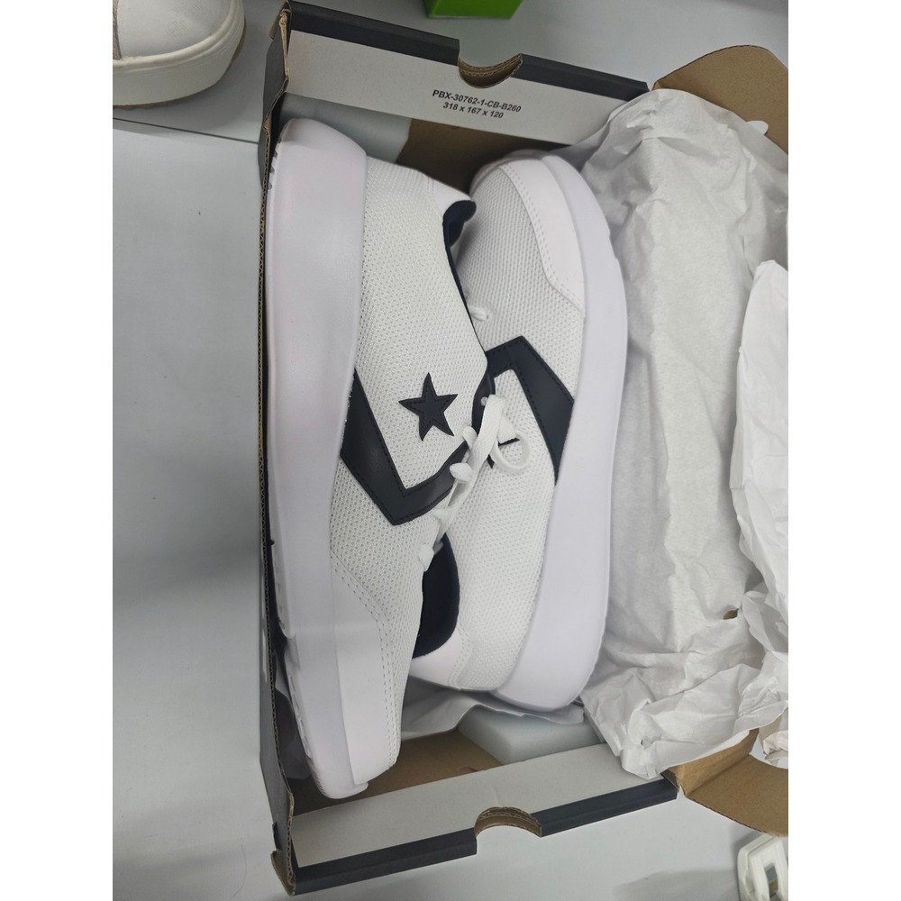 Converse Unity One Trainer OX White Black Mens 9.5 Sneakers 114808C